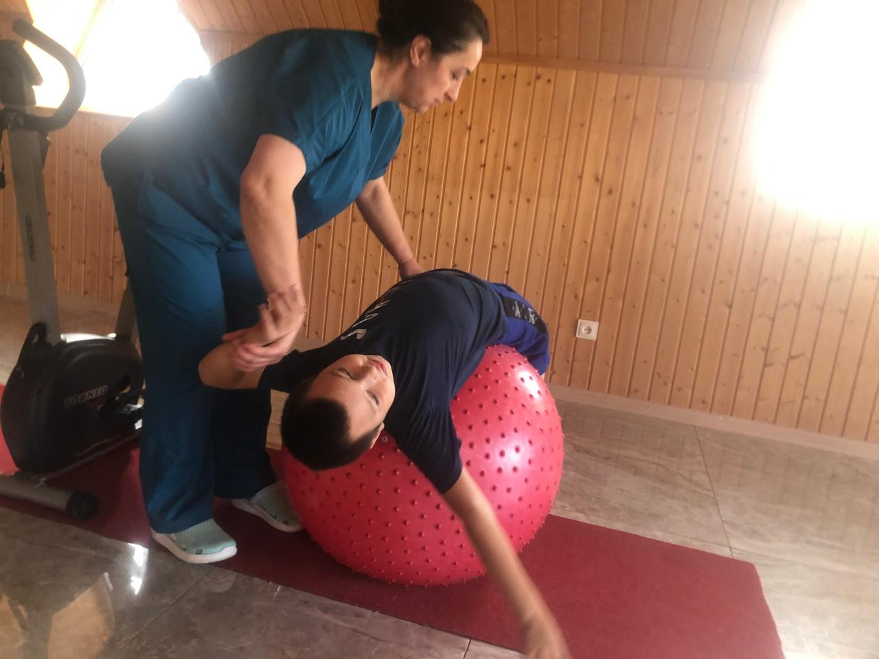 Будни инструктора ЛФК, Лечебной Физкультуры и Коррекционной Гимнастики, Ибрагимовой Хадижат